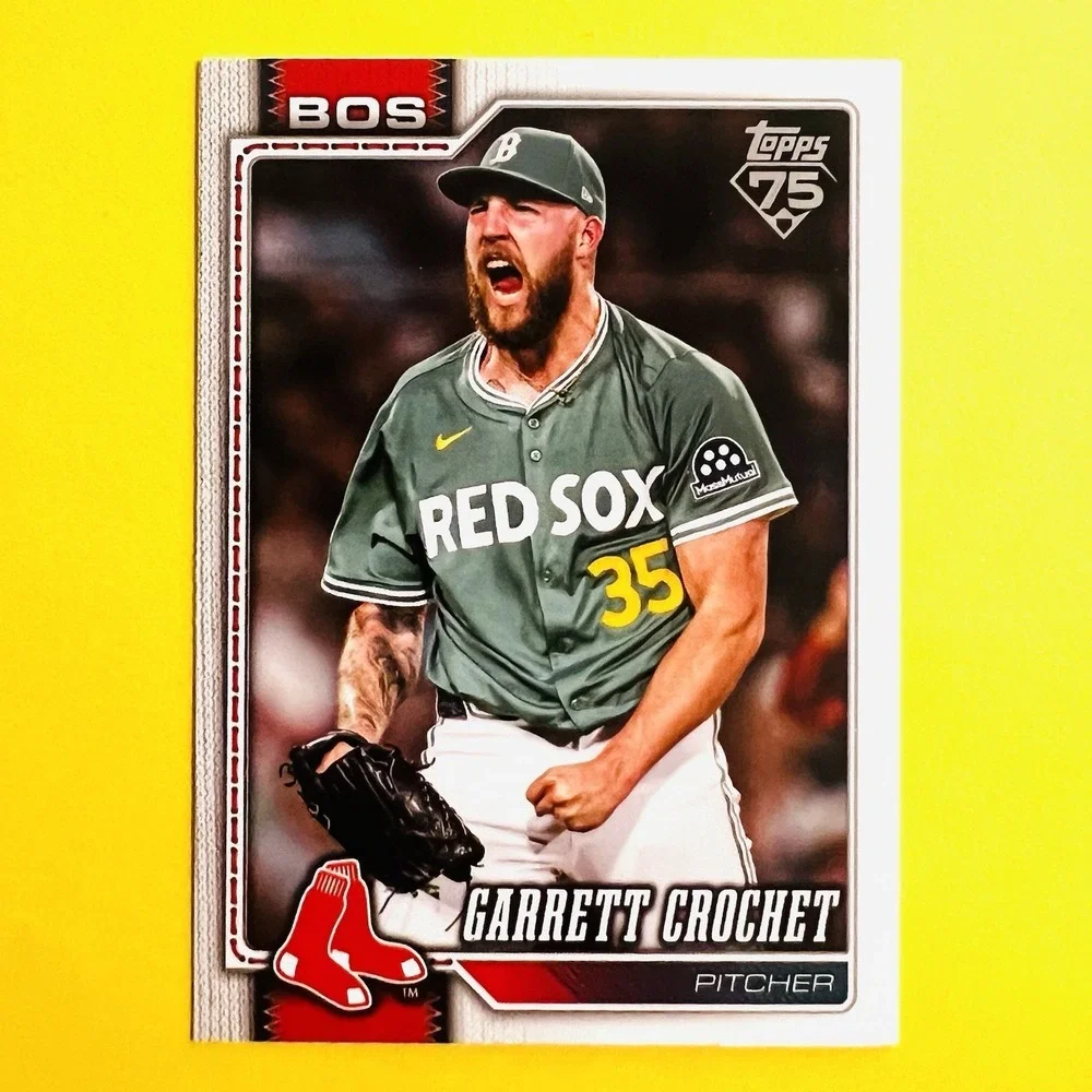 2026‎ Topps Series 1 Garrett Crochet #53 Boston Red Sox Base Card